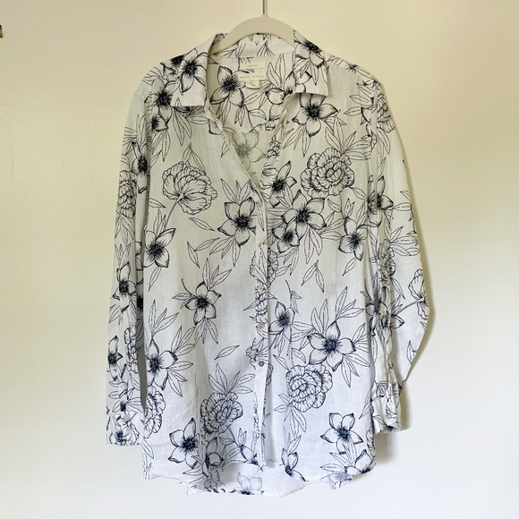 Rachel Ashwell Tops - Lovely Rachel Ashwell 100% Linen Blouse